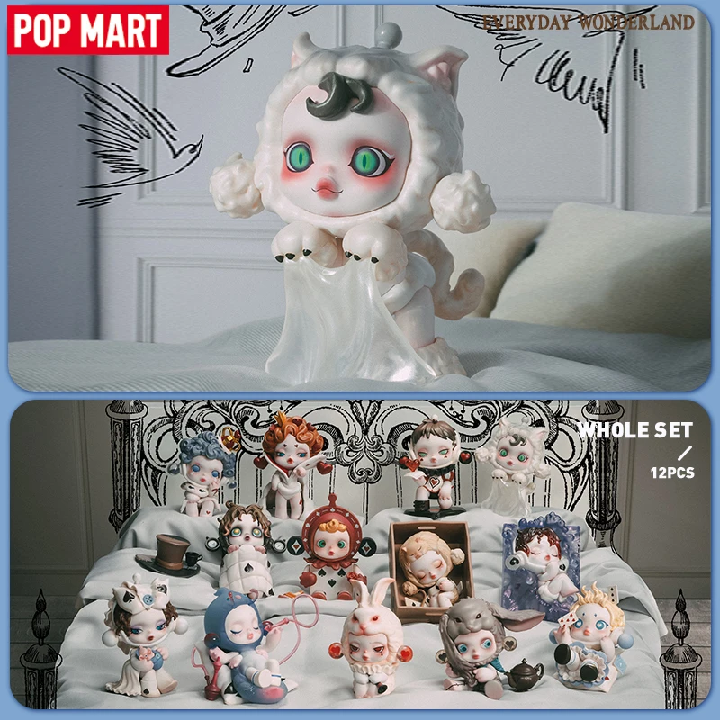 POP MART Skullpanda Everyday Wonderland Series Mystery Box 1PC/12PCS Blind  Box POPMART Action Figure SP Cute Figurine