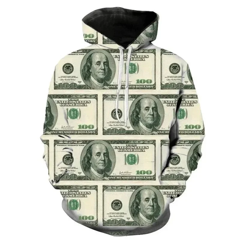 thumbnail image 1 of Sudadera con capucha para hombre de otoño con estampado de lobo animal, jersey estampado 3D, moda urbana, sudadera popular de manga larga de gran tamaño para hombre, 1 of 4