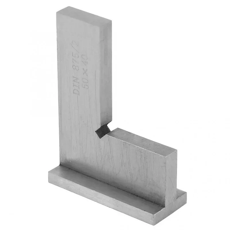 Machinist Square 90 Degree Right Angle Engineer Set with Seat Precision Ground Steel Hardened Angle Ruler 50x40/75x50/100x70mm angle ruler angle measuring tool measurement ruler