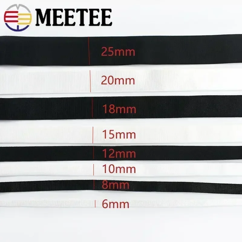 Durable Nylon Elastic Band for DIY Garment Accessories - Multiple Lengths Available