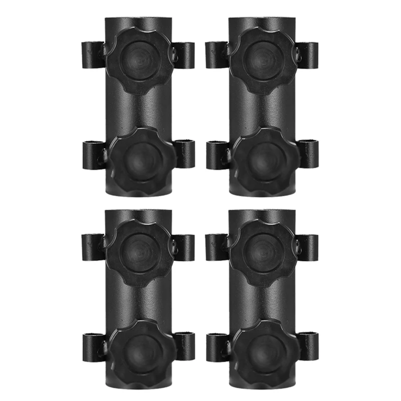 

4PCS Awning Rod Holder Tent Rod Holder Pole Fixer Camping Supplies Tent Accessories Equipment Support Rod Fixing Tube