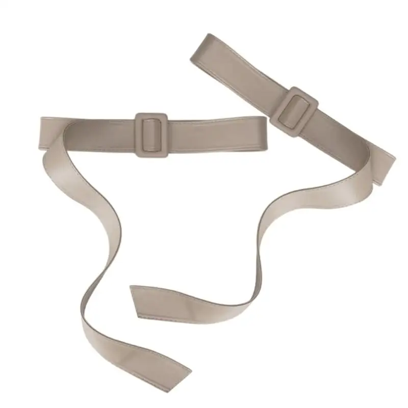 39BD Verstellbarer Manschettenriemen aus PU-Leder für Damen, Herren, Unisex, Trenchcoat und Mantel – Detail 8