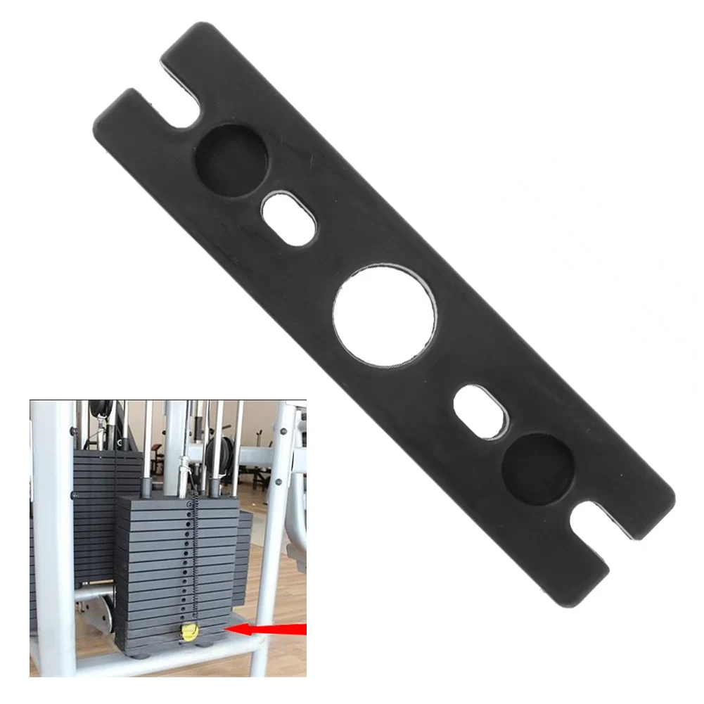 A must have accessory Plastic Weight Stack Bracket Built for Use with Standardized 30mm Guiding Systems in Gyms