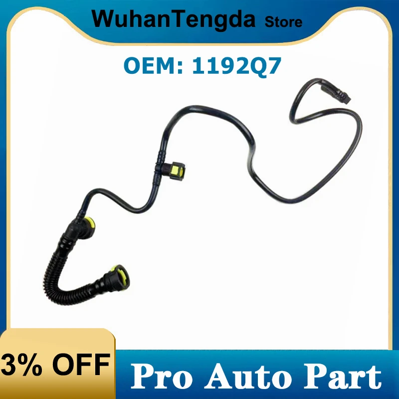 Engine Rocker Cover Breather Pipes Crankcase Exhaust Hose for Peugeot 206 207 Citroen C2 1.4 1192Q7