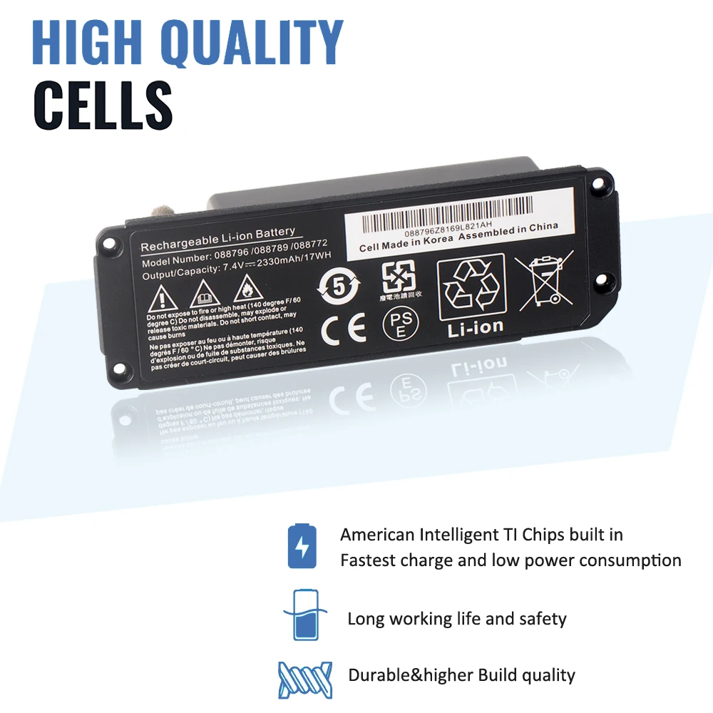 ETESBAY 088796 088789 Bateria Bluetooth Speaker Para