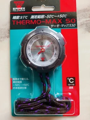 Japan EMPEX outdoor hiking thermometer, mountaineering camping handheld  portable thermometer, ultra-light pointer thermometer - AliExpress