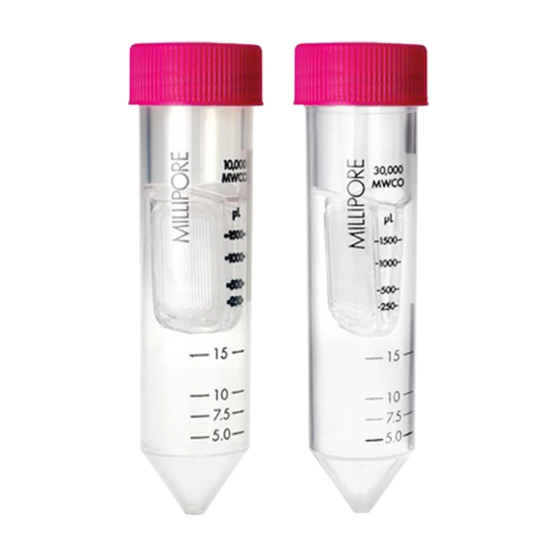 MerckMillipore-Ultrafiltration Tube Centrifuge Tubes pH:1-9 For Protein Concentration Nucleic Acid Concentration Buffer Exchange plastic test tubes centrifuge tube