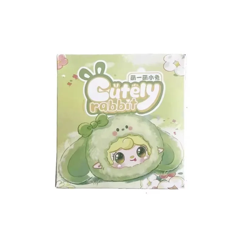 Caja ciega de peluche de conejo bonito Yooki auténtico, juguetes de moda, llavero, bolso, adorno colgante, compañero de trabajo, regalos exquisitos de cumpleaños para niña