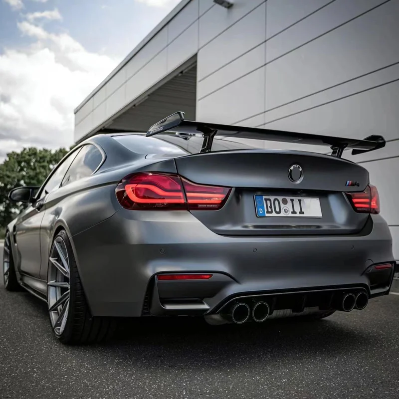 

Mperformance Style For Bmw M1 M2C M3 M4 M5 M6 F10 F30 G30 Gt Spoiler Carbon Fiber Rear Spoiler Wing Trunk Boot Cover Car Styling