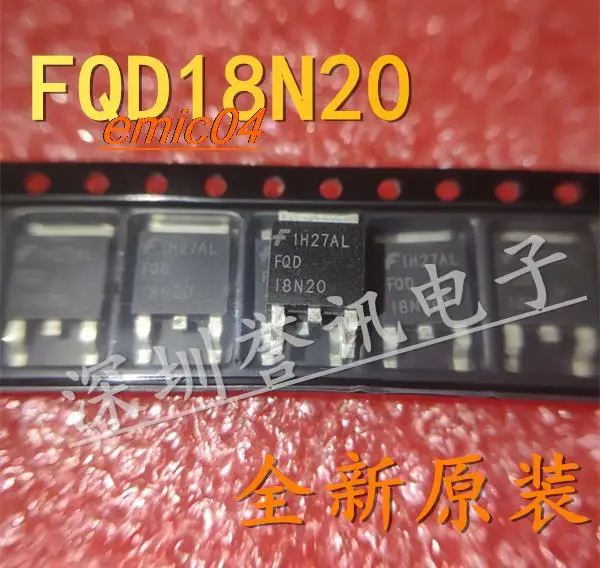 

10pieces Original Stock FQD18N20 FQD18N20V2 18N20 MOS