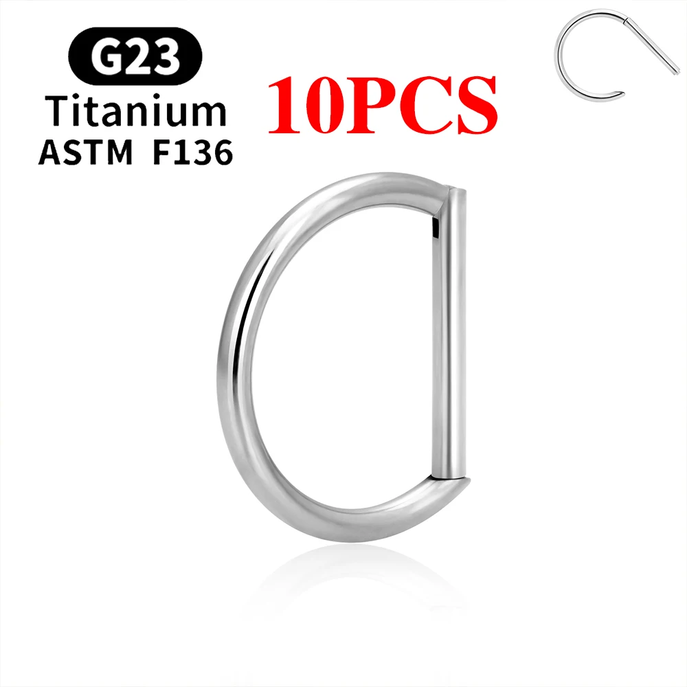 10PCS Silver Color