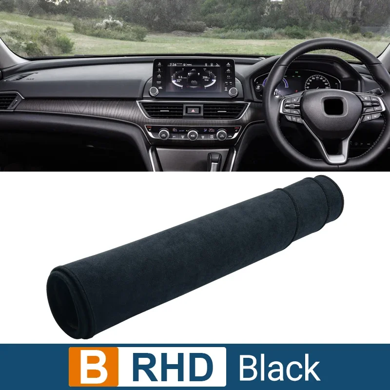 thumbnail image 1 of Cubierta del salpicadero del coche para Honda Accord 10th 2018 2019 2020 2021 2022, alfombrilla parasol para escritorio de instrumentos, accesorios antideslizantes para tablero, 1 of 5