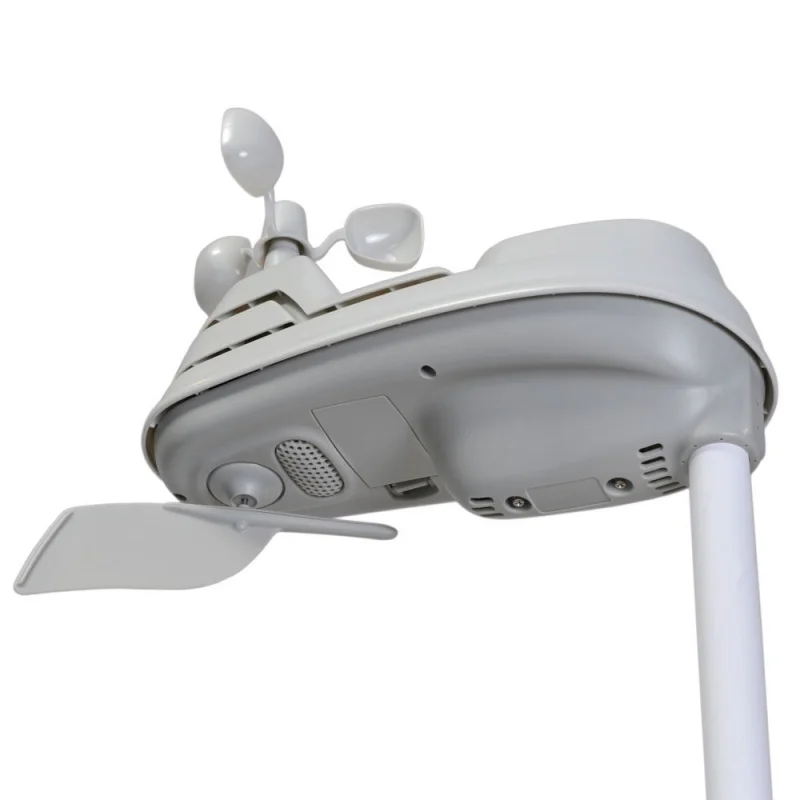 AcuRite 5-in-1 Weather Sensor with Rain Gauge, 06004M, Wind Speed, Wind Direction, Temperature and Humidity , White