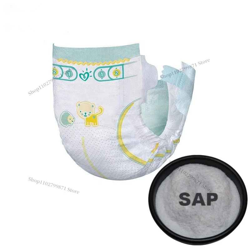 Super Absorbent Polymer Factory Price Sodium Polyacrylate Powder Sap for Diaper