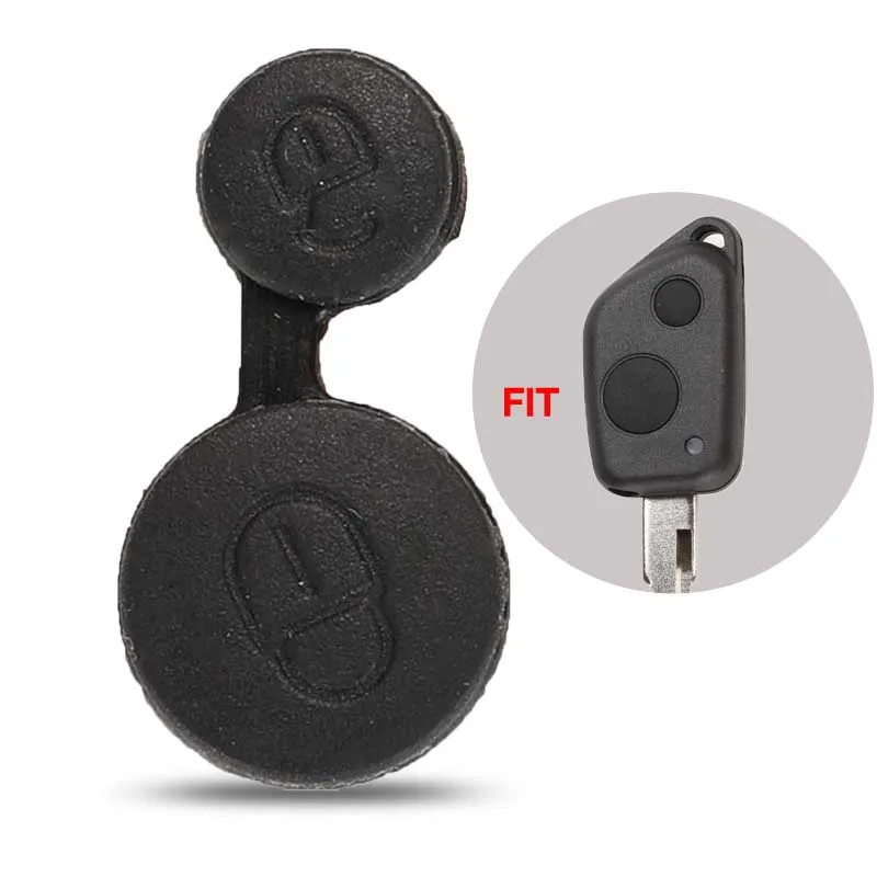 Jingyuqin Per Citroen Saxo Xsara Picasso Elysee Key Shell Cover Case Fob Key Pad Sostituzione 2 Pulsanti Button Pad