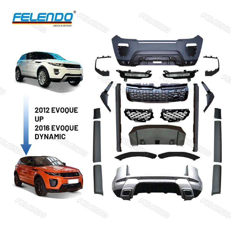 

Felendo car body parts facelift for range rover evoque 2016 dynamic svr oe l494 sport kit
