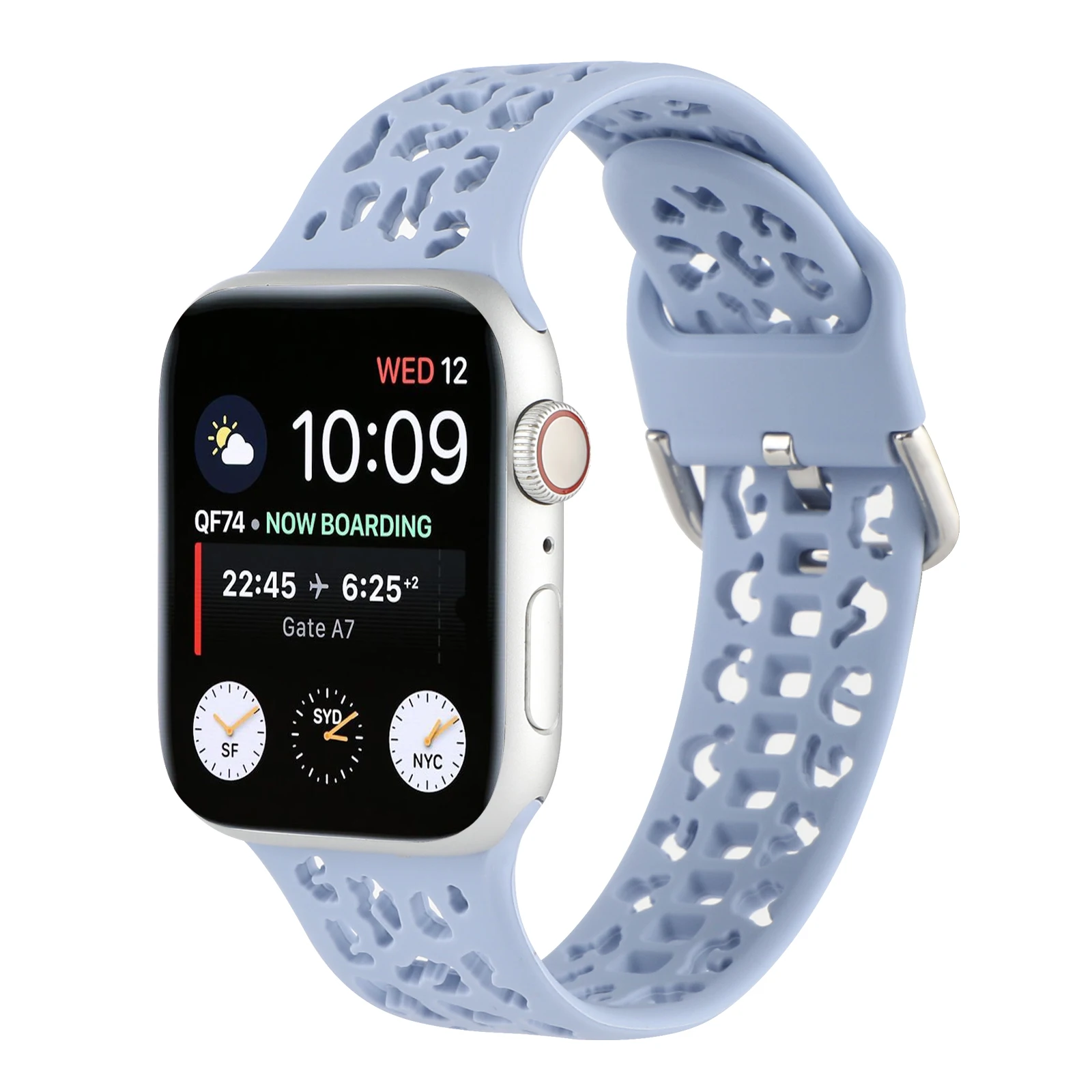 

Ремешок для Apple Watch 44 мм 40 мм 45 мм 41 мм 38 мм 42 мм, силиконовый, дышащий, спортивный браслет для iWatch Series 3 4 5 6 se 7