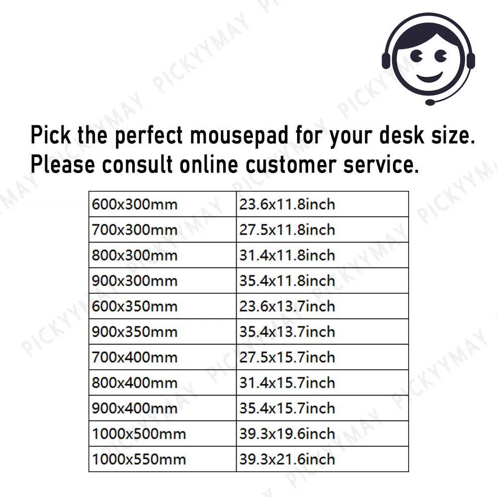 Large DIY Custom Mouse Pad Anime Gaming Rubber Overlock PC Gamer Mousepad Design Customized Personalized Desk Mat 90x40 80x30 mouse pad gaming mousepad