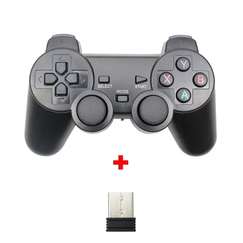 Wireless Gamepad PC For PS3 Android Phone TV Box 2.4G Wireless Joystick Joypad USB PC Game Controller For Xiaomi OTG Smart Phone 
