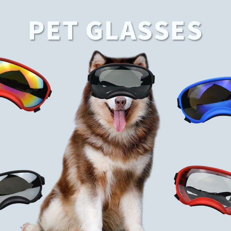 Hond UV-bescherming Anti-condens zonnebril Oogbescherming met verstelbare riem kopen vanaf een prijs van 6.46
