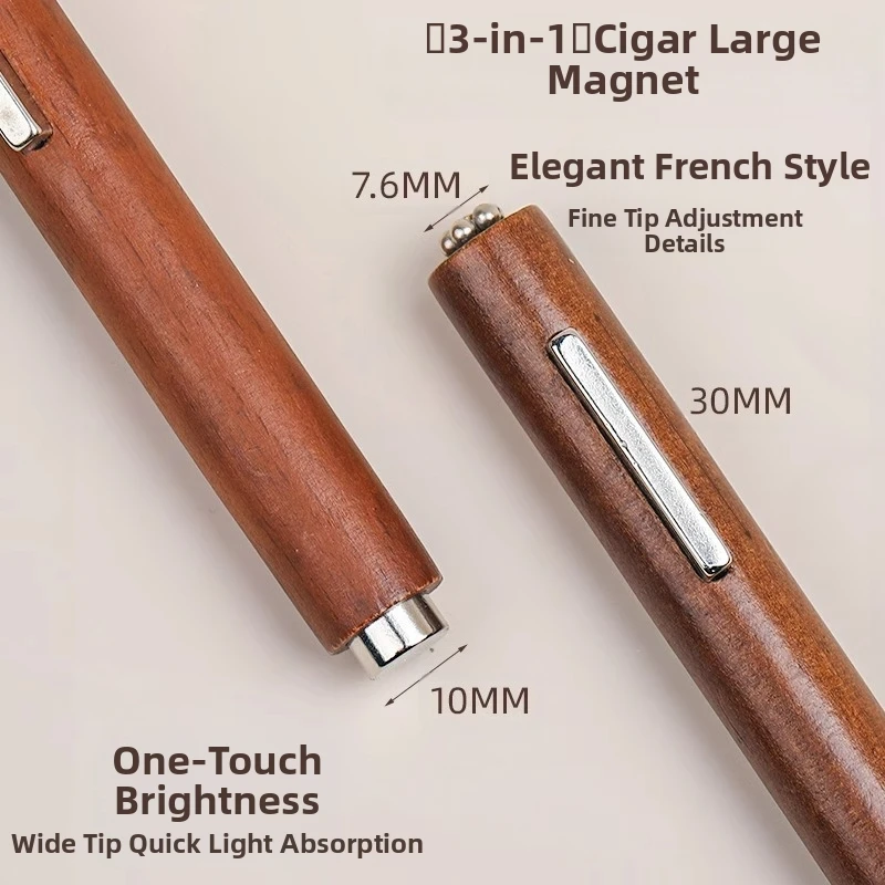 3 in 1 캣아이 젤 네일 마그넷 스틱 효과 다기능 젤 폴리쉬 마그네틱 스틱