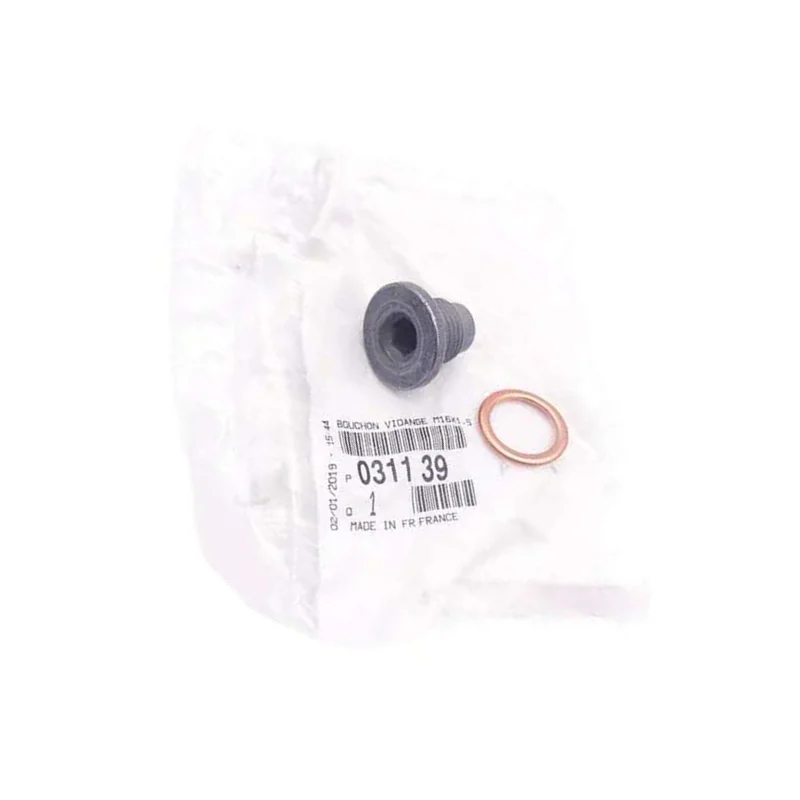 Engine Oil Drain Plug Nut Gasket Suitable for Peugeot 208 3008 308 408 5008 508 RCZ 207 Citroen C4 DS5 6 1.6T 031139 031138