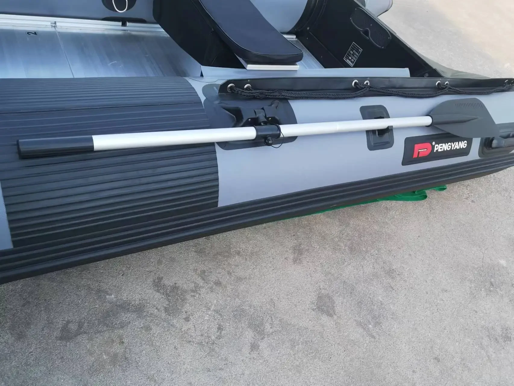 hot sale 380cm Inflatable Boats Fishing Raft Power aluminum floor Boat Zodiac Dinghy Tender Boat