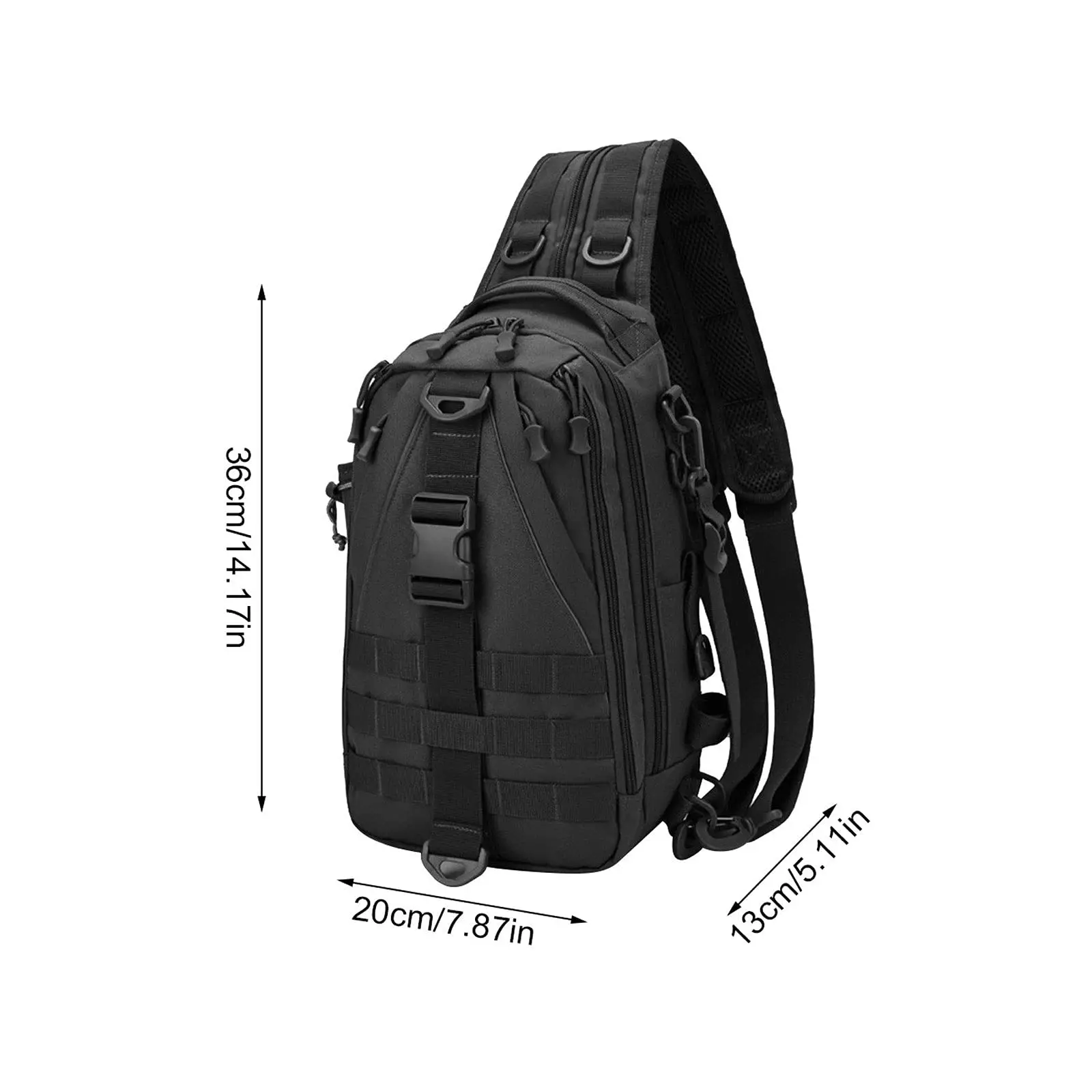 Waterproof Nylon Tactical Backpack for Outdoor Hiking Climbing