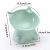 Hot pet high foot bowl Cat cutlery Cat bowl dog bowl anti-upset water bowl Food bowl cat food bowl dog food bowl 6