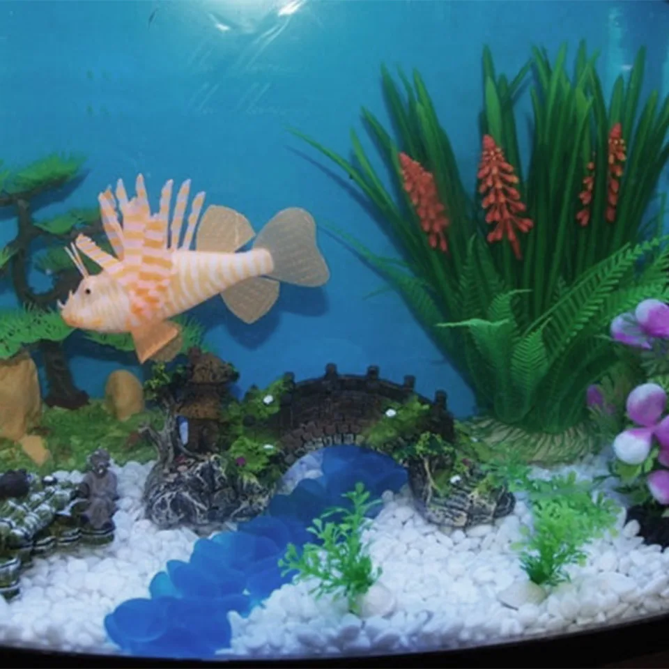 thumbnail interactive-video image 1 of COOLHOOD Faux Artificial Branch Sea Fan Decorations Aquariums Ornament Fish Tanks Landscape 1 of 13