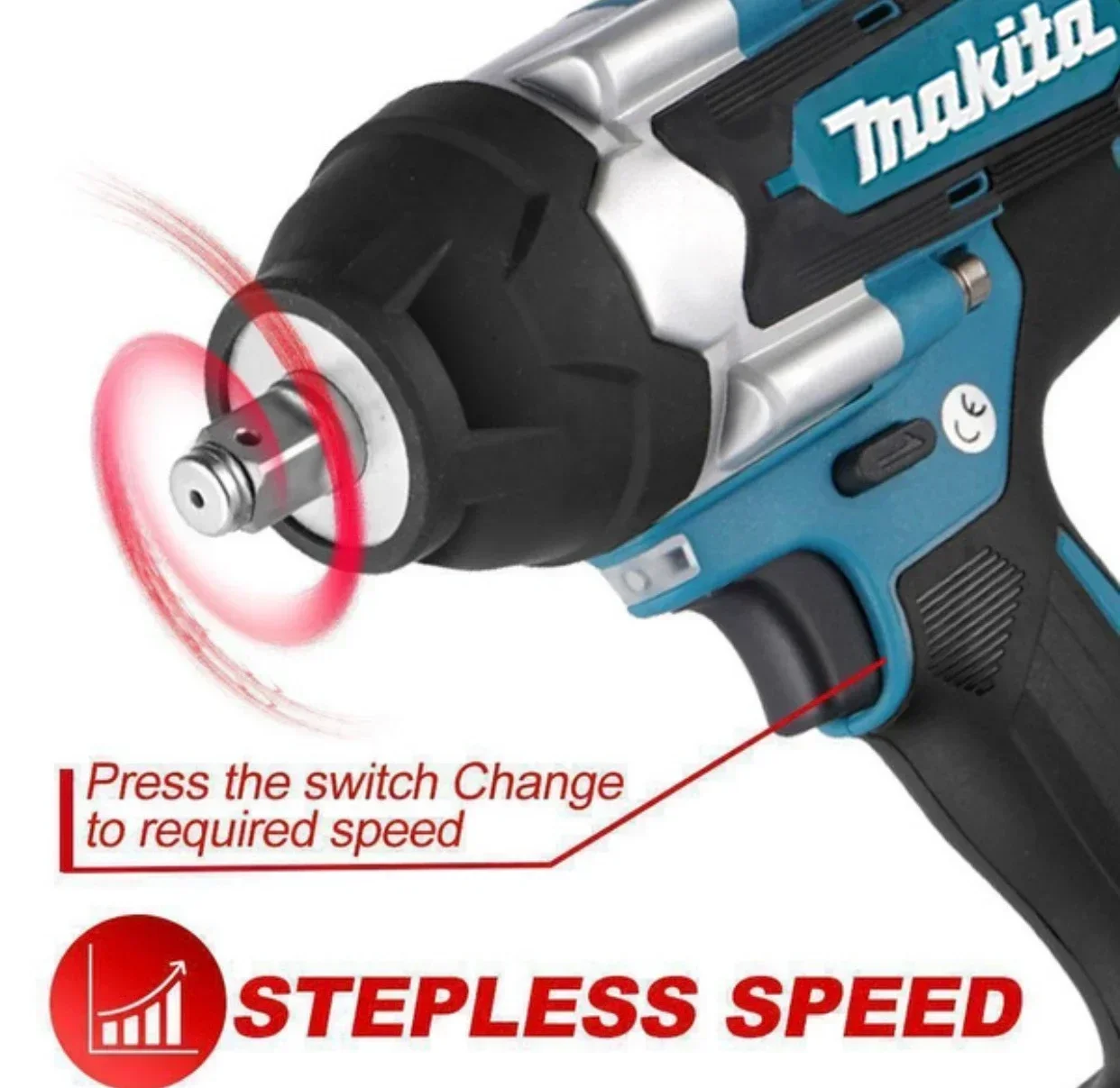 Makita DTW70018V brushless electric wrench cordless drill screwdriver free delivery large torque Power tools Torque wrench