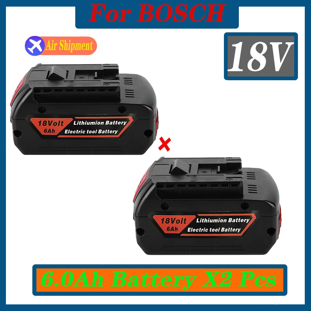 

Original 18V10000mah Rechargeable Li-ion BatteryA For Bosch 18V Battery Backup 10.0A Portable Replacement BAT609 Indicator light