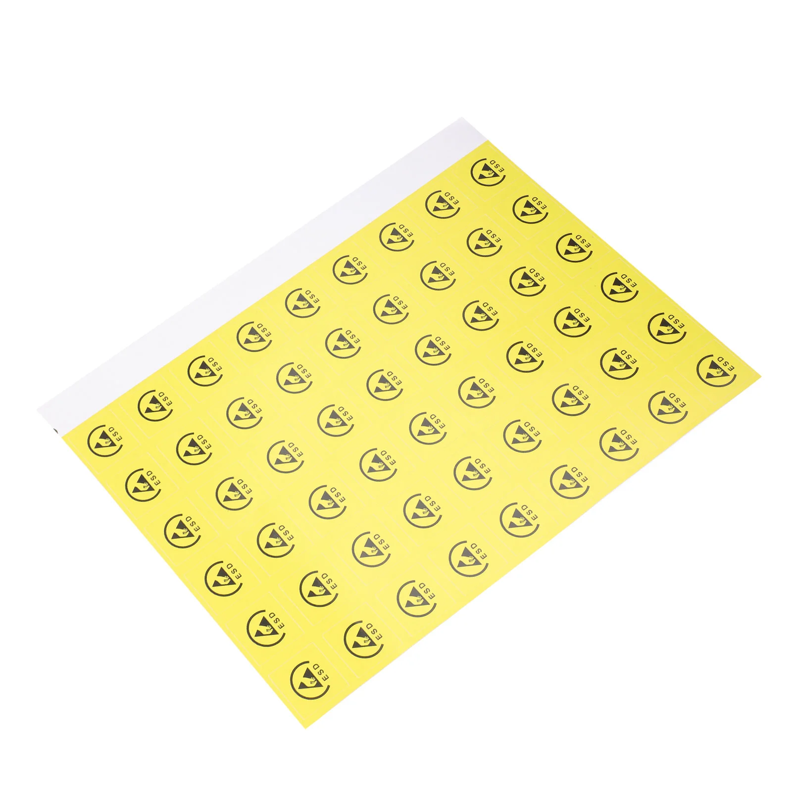 

200 Pcs Static Stickers Labels Safety Caution Warning Decals Paper Electrostatic Self Adhesive
