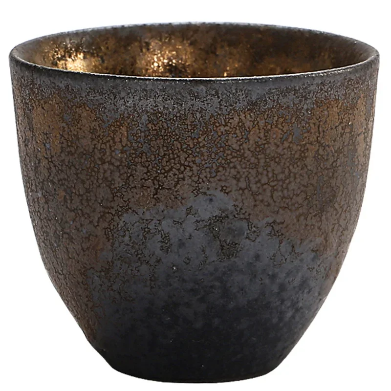 Firewood teacup Japanese-style tasting cup small stoneware master cup single handmade ceramic Kungfu tea set tea cup