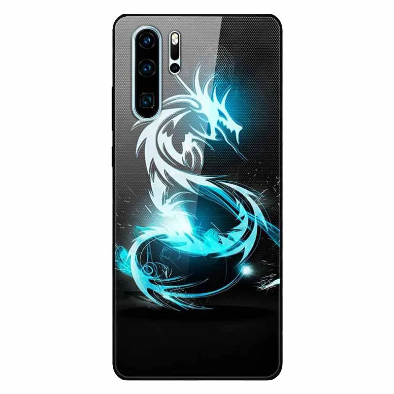 Premium Tempered Glass Phone Case with Hard PC Back Cover