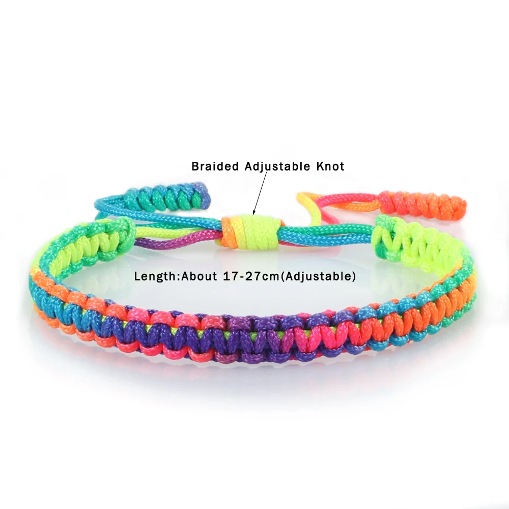 Braccialetti Aicizia per 2 Pezzi, Braccialetto Yin Yang del Cavo Regolabile di Corda