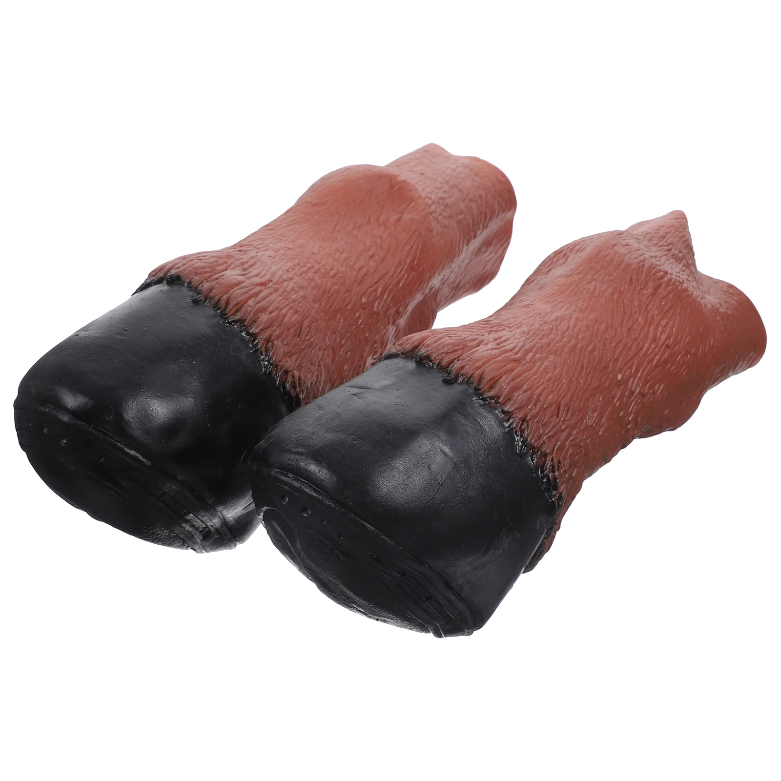 Halloween Party Cosplay Gloves A Pair Horse Hooves Gloves Cute Latex Animal Gloves