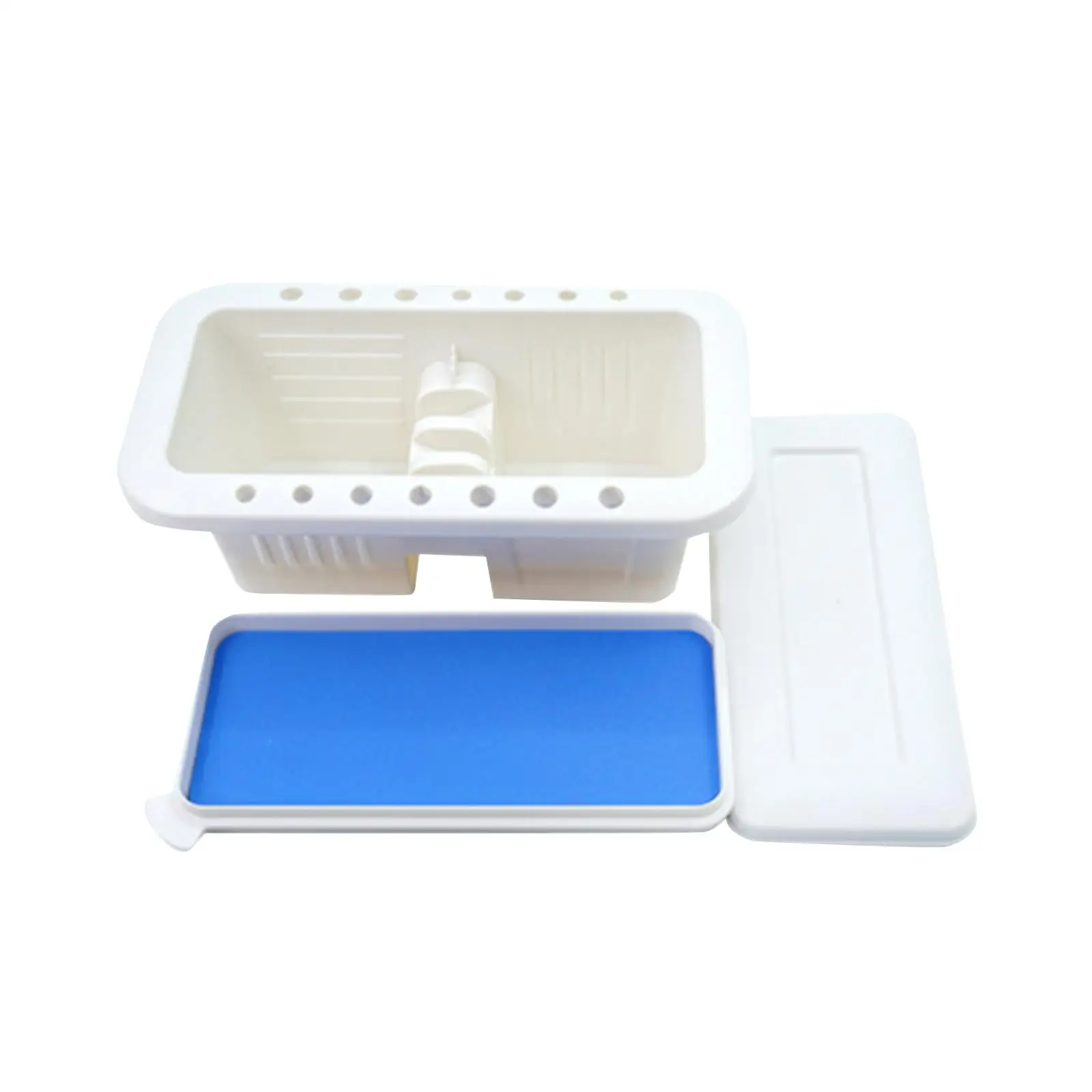 Model Painting Palette Moisturizing Box, Keeps Wet Paint Fresh Palette Box, Model Coloring Palette Paint Trays Box