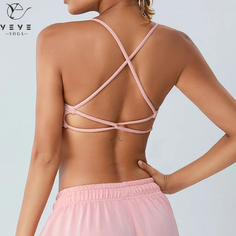 

Женские сексуальные бюстгальтеры для фитнеса и йоги Super Cloud, женский спортивный укороченный топ без косточек для тренировок