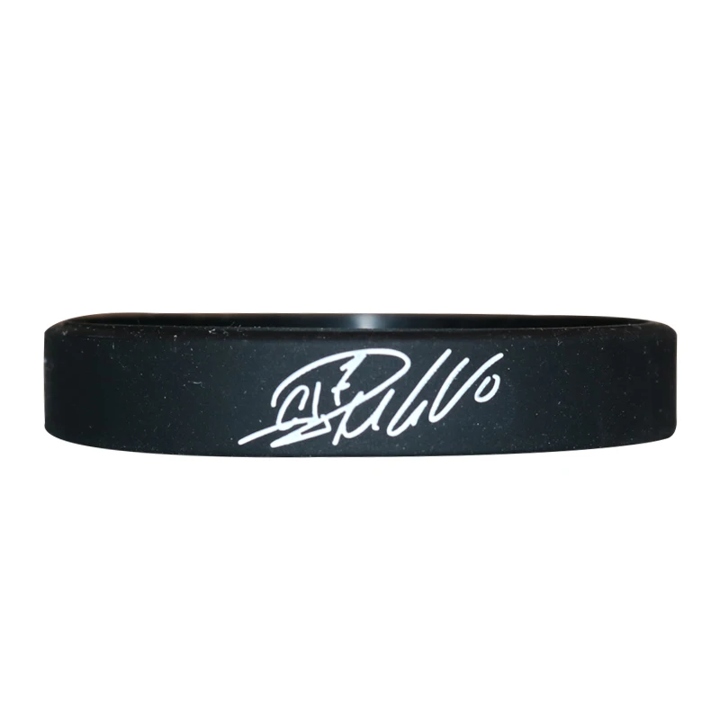 CR7 Cristiano Ronaldo Silicone bracelet Football Fans Club Silicone Wristband Black White Colors
