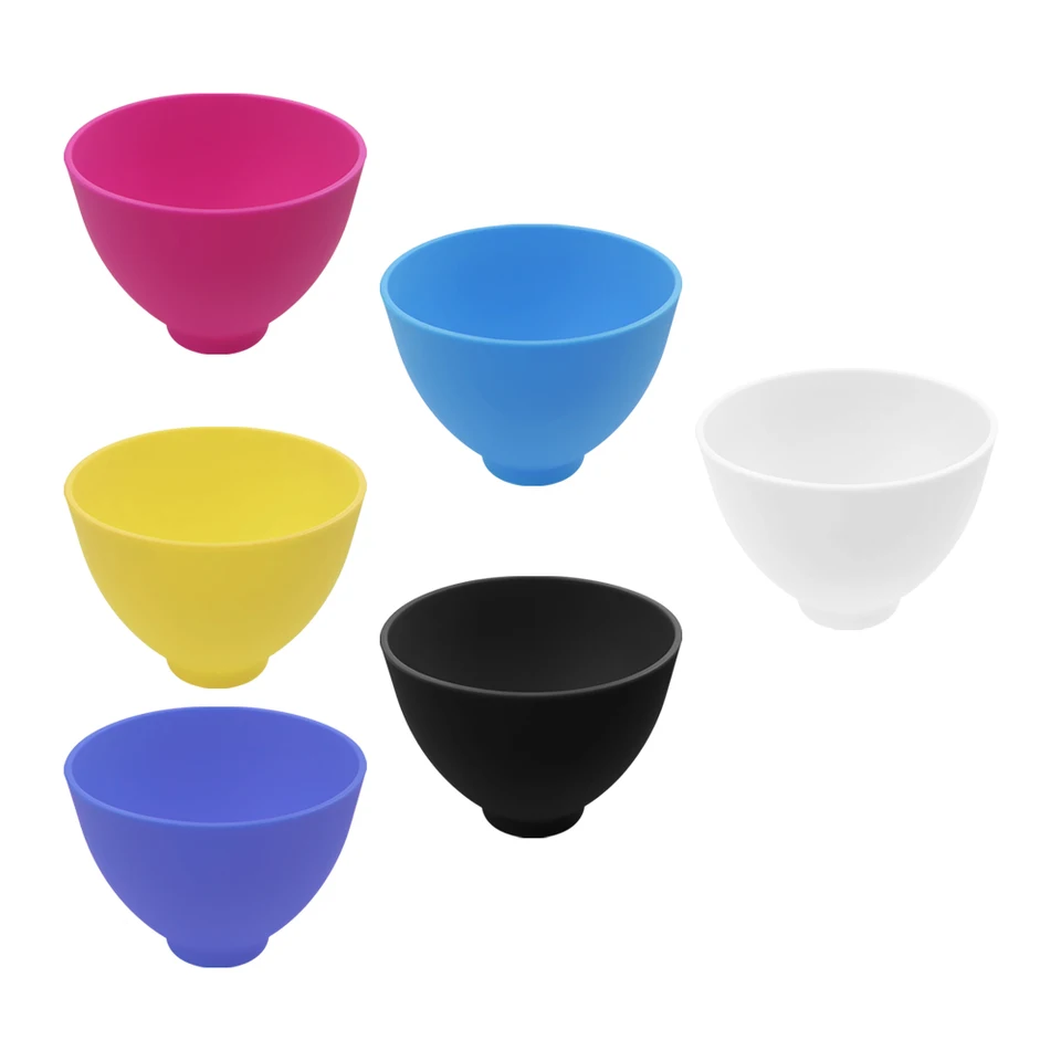 1 pz Dental Lab ciotola di miscelazione antiaderente Silicone alta 1 pz Dental Lab ciotola di miscelazione antiaderente Silicone alta
