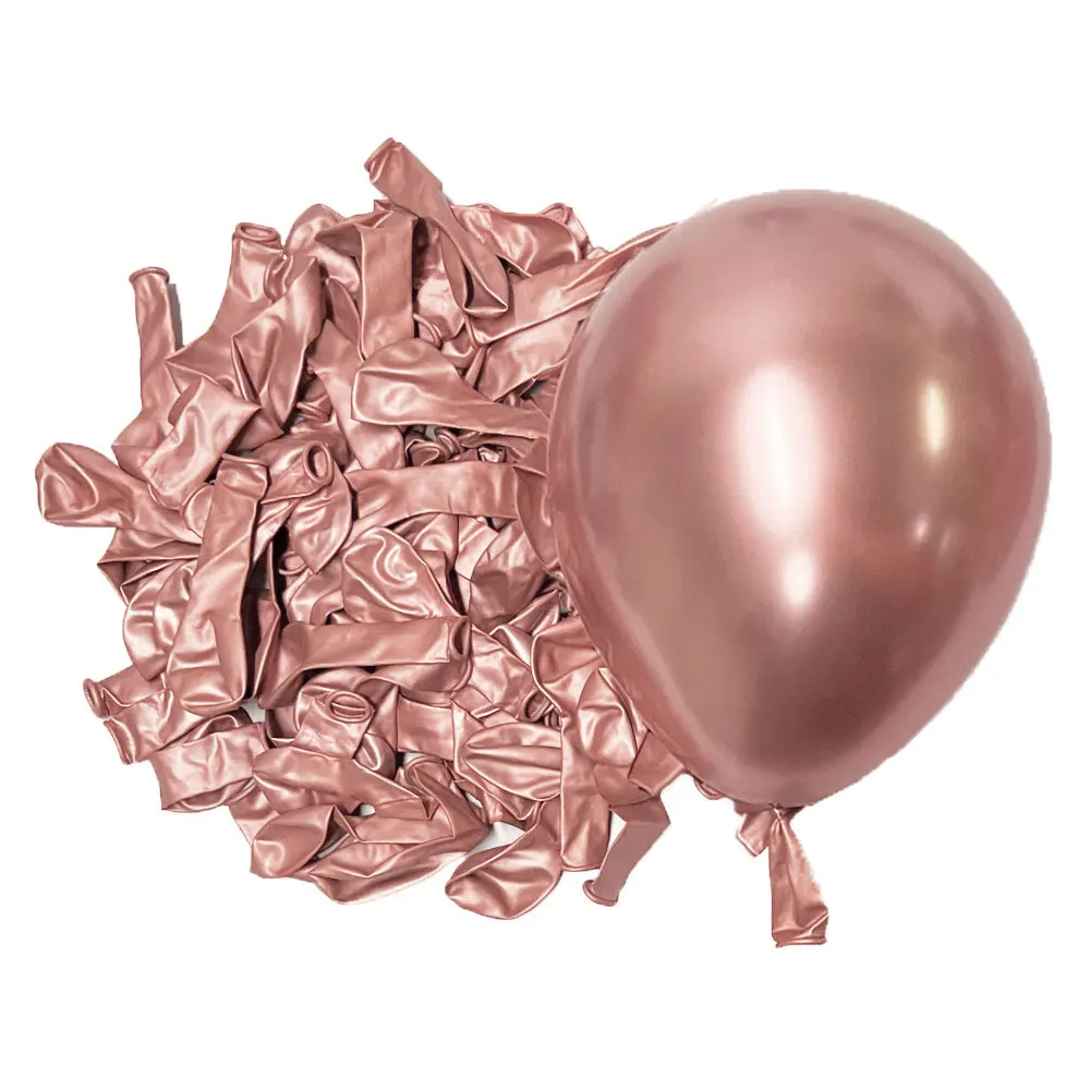 thumbnail image 1 of 10/20/30 globos de cumpleaños rosas de 5/10/12 pulgadas, globos de látex rosa claro con forma de maca y caramelo para cumpleaños, bodas, baby showers, 1 of 5