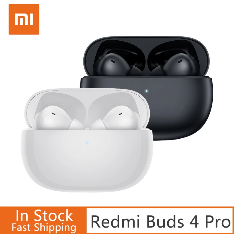 Novo xiaomi redmi botões 4 pro tws cancelamento de ruído ativo fone de ...