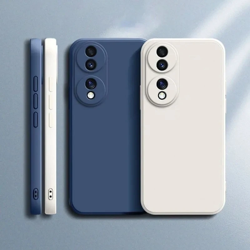 Square Silicon Case Huawei 90 80 70 60 50 SE Magic 4 5 Pro Lite Shockproof Back Cover for Honor X7A X8A X9A TPU Funda_vogarts.com