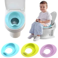 Portable Kids Travel Potty Seat Pad Baby Solid Toilet Training Seat Cover Toddler Urine Assistant Cushion Children Pot Seater 1
