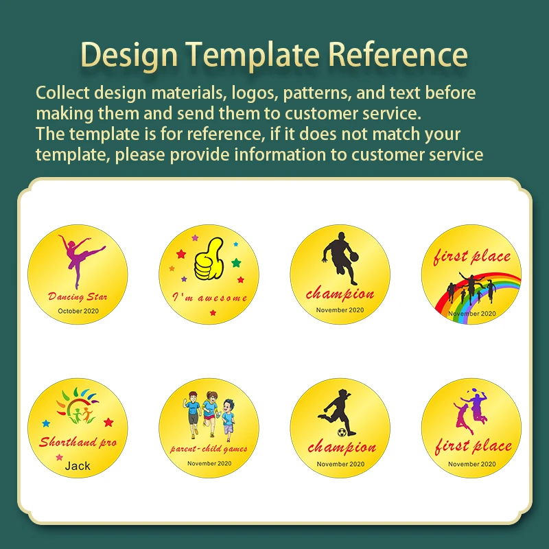 Blank Generic Medal Creative Dragon Mascot Medal School Sports Awards Competition Gold Silver Medals Print for Free On The Blank