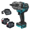 PATUOPRO 2200N.m Torque Brushless Electric Wrench 1/2" 6-Speed Adjustable Rechargeable Driver Power Tools For Makita 18V Battery 1