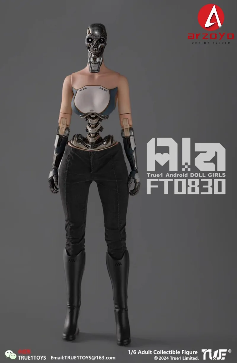 In Stock True1Toys FT0830 1/6 Android Ala Semi-mechanical