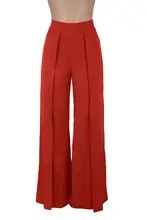  PULABO Ladies Baggy Autumn High Waist Wide Leg Pants White Black Long Zipper Casual Office Loose Trousers Women Pantalon Femme 