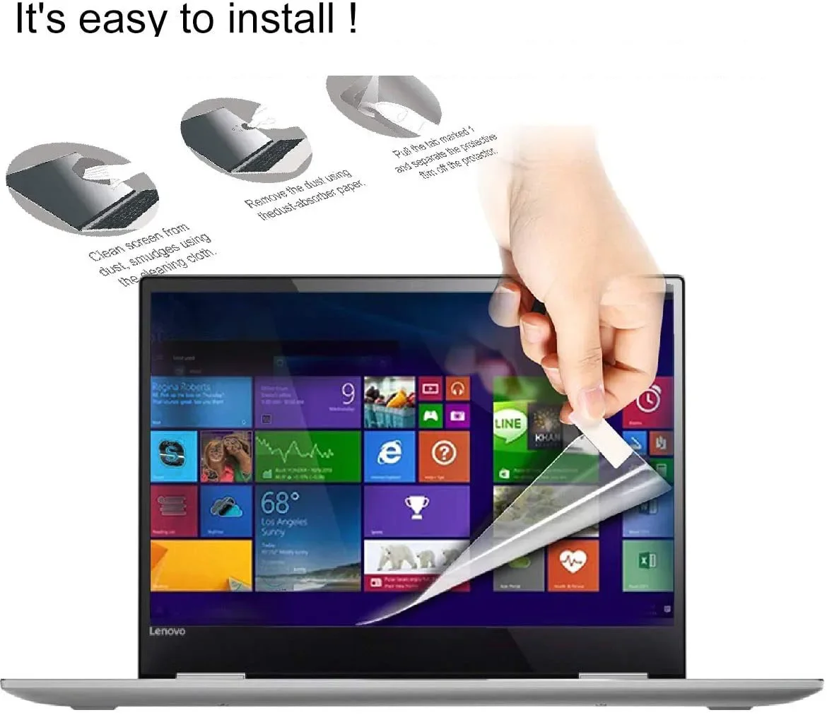 Proteggi Schermo Antiriflesso 2 Pezzi Per Alienware 15 M15X R2 R3 Dell Inspiron 15-5568 5558 5559 15R N5110 M511R 15.6"